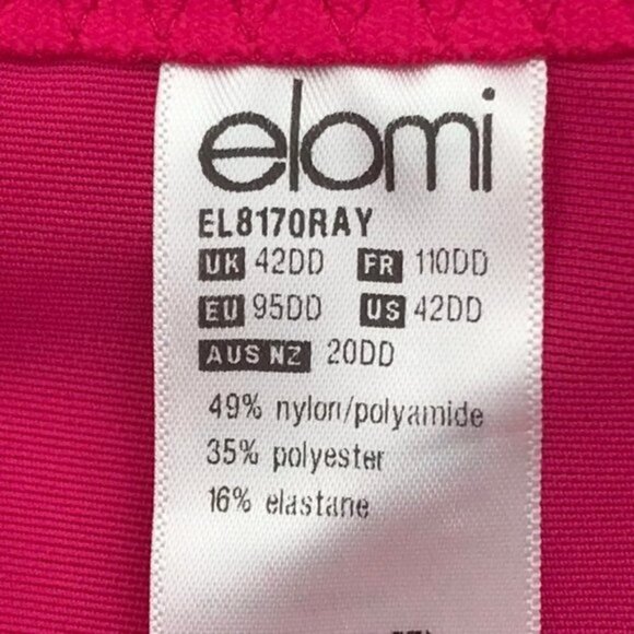 Elomi Betty Underwire Plunge Bra 42DD EL8170 - Picture 10 of 13